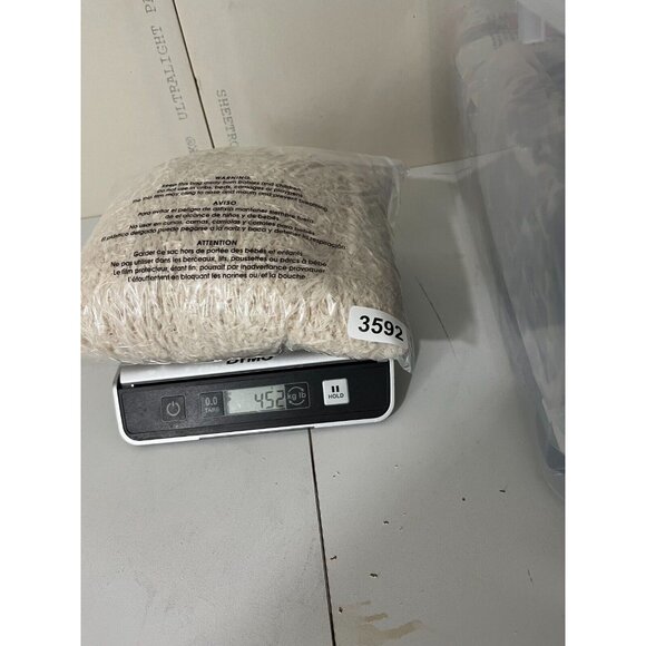 Anthropologie Knitted & Knotted Fuzzy Faux Fur V-Neck Women's Sweater - Picture 14 of 14